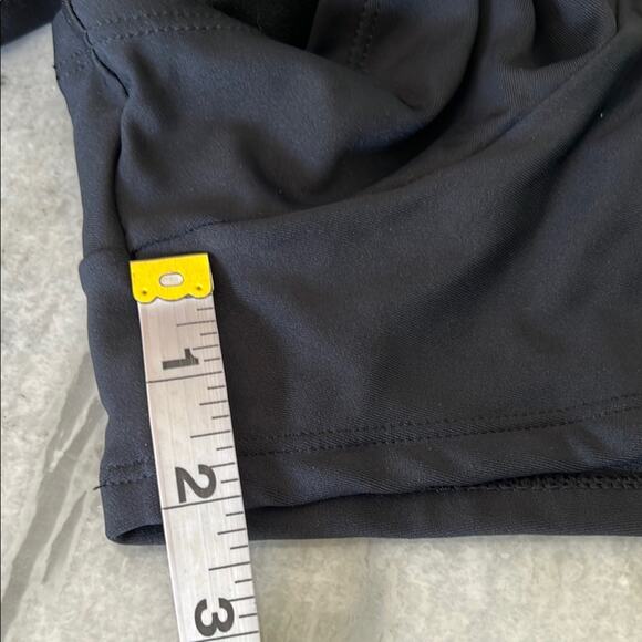 Black Swim Shorts Woman’s 3X 24W-26W Time and Tru Summer Travel - Picture 9 of 9